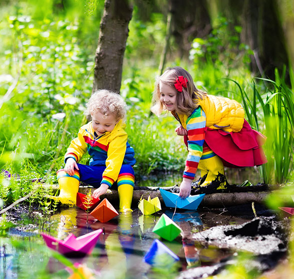 Children playing